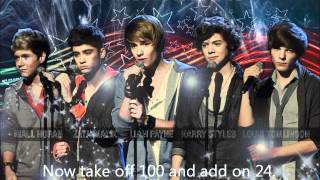 One Direction-Math Song (LYRICS)