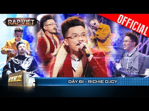 Richie D. ICY mang thế mạnh drill vào công phá với tiết mục Dậy Đi | Rap Việt 2023 [LiveStage]