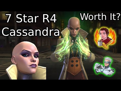 7 Star Rank 4 Cassandra Nova! Will She Be A Good Titan Pool? | Marvel Contest Of Champions