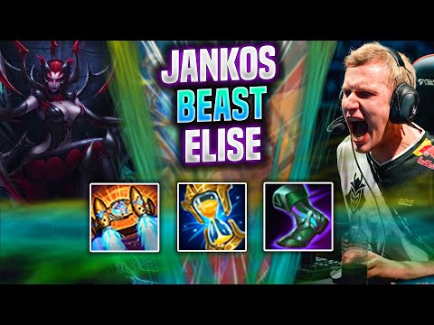 JANKOS IS A BEAST WITH ELISE! - G2 Jankos Plays Elise Jungle vs Shaco! | Season 2022