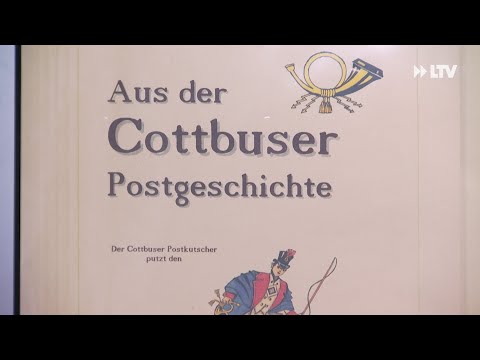 Sonderausstellung zu 100 Jahre Briefmarken in Cottbus - die Kurznachrichten aus Cottbus vom 04.03.22