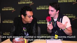 MC SirReal (Freestylers) Interview - Electric Castle Festival @I Think I Like It - Utv 2014