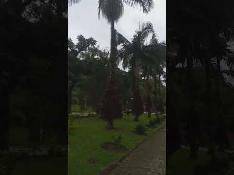 Área externa do Hotel Águas Mornas