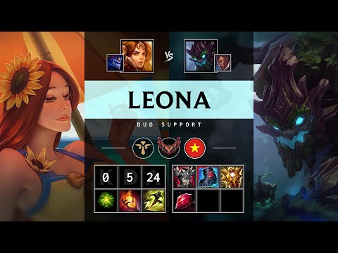 Leona Support vs Maokai - VN Grandmaster Patch 25.18