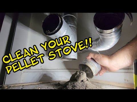 You need to clean your pellet stove! #diy #pelletstove #heating #lifehacks #powertool #cozy #hvac