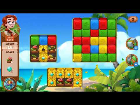 Lost Island Blast Adventure Level 1449 NO BOOSTERS - A S GAMING