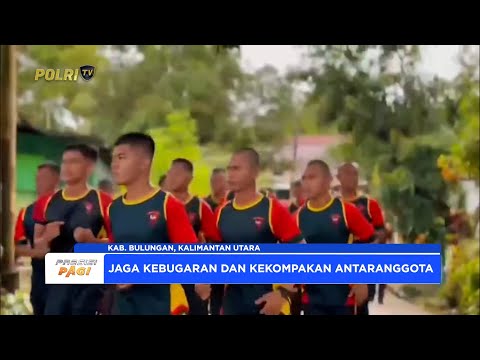 SATBRIMOB POLDA KALIMANTAN UTARA GELAR OLAHRAGA BERSAMA, TINGKATKAN KEBUGARAN &amp; SOLIDARITAS PERSONEL