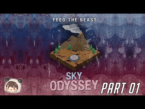 [MINECRAFT] Panda & Nera in FTB SKY ODYSSEY - 01 (Deutsch/German)