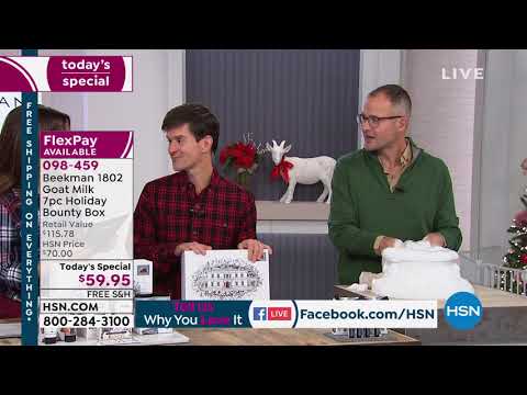 HSN | Beekman 1802 Bath & Body Gifts 11.16.2019 - 01 AM