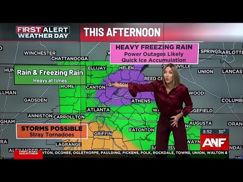 First Alert Weather Update | Breaking down the wedge and winter weather threats still ahead
