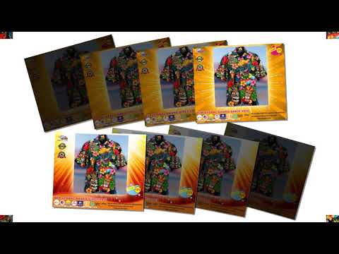 Camisa havaiana unissex Aloha Tiki Tiki