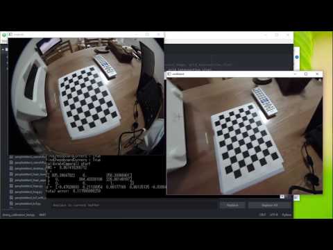 [Windows] [Python] Camera calibration of fisheye lens with OpenCV