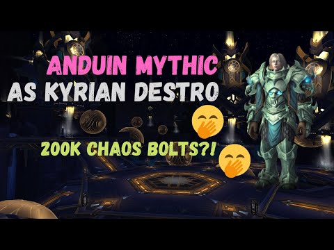 Kyrian Destro vs Mythic Anduin POV/Commentary