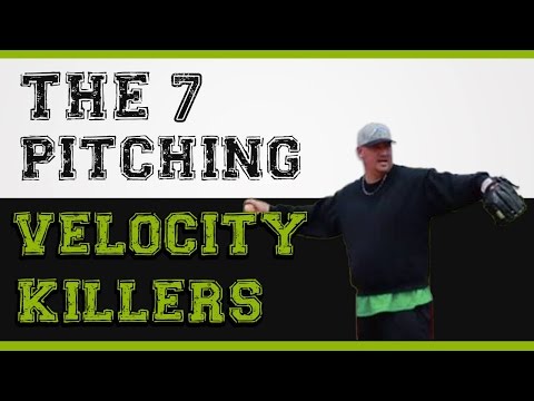 7 pitching velocity killers - Fix these and throw GAS!