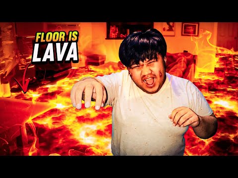 The Floor Is Lava at Bhatbhateni😂Nepali Edition || 24 Hours Challenge😂