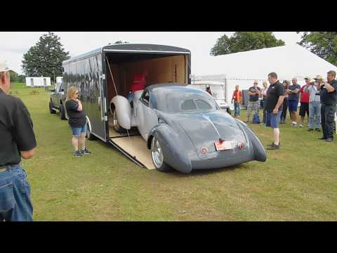 Andy Saunders Beautiful 1937 Cord Hot Rod "Tetanus" Unveiled