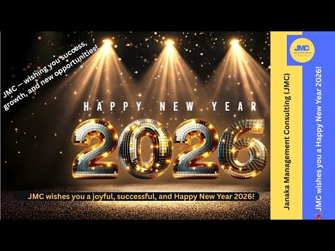 Happy New Year 2026 from Janaka Management Consulting - JMC #dubai #uae #happynewyear #2026