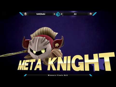 Gambit: Falln Winners Finals - SAK|Saiki (Sheik) vs AC (Meta Knight)