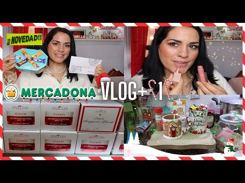 ❄️VLOG+1❄️NOVEDADES MERCADONA🍬1 DICIEMBRE+ASÍ EMPIEZO EL MES DE NAVIDAD🎄CON ALEGRÍA
