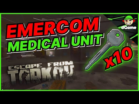🏥Hidden Fortune or Not? Decoding the Emercom Medical Unit Key! from Escape from Tarkov💎
