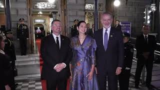 Cena ofrecida por SS.EE. el presidente y la primera dama de la República de Costa Rica en honor de los Jefes de Estados y de Gobierno asistentes a la 