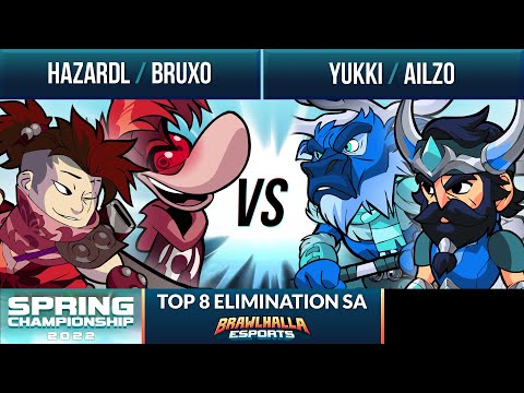 HazardL & Bruxo vs Yukki & Ailzo - Top 8 Elimination - Spring Championship 2022 - SA 2v2