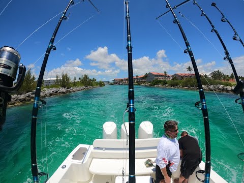Breaking in the new 2021 SeaVee 370Z in the  Bahamas