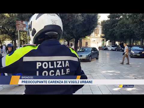 Preoccupante carenza dei Vigili Urbani