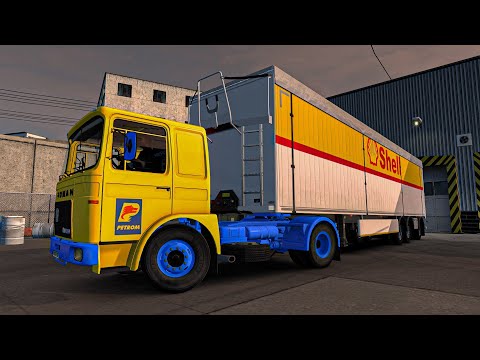 Birmingham (UK) - Rotterdam (NL) | ROMAN Diesel | Euro Truck Simulator 2 1.37