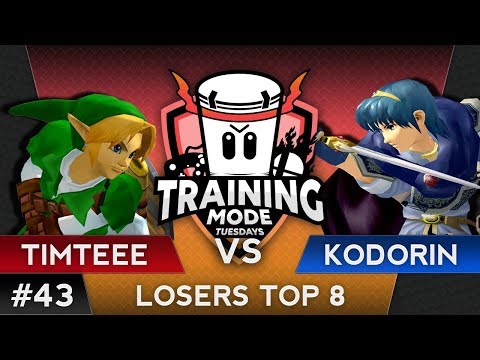 TMT 43 - Timteee (Link) VS KoDoRin (Marth) - SSBM Losers Top 8 - Melee