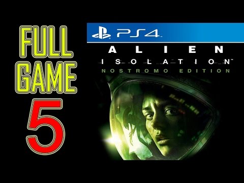 Alien Isolation Walkthrough Part 5 PS4 Gameplay lets play playthrough let's play - No Commentary