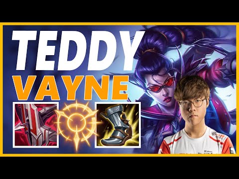 ⚡TEDDY VAYNE ADC GAMEPLAY⚡SEASON 11 LEAGUE OF LEGENDS