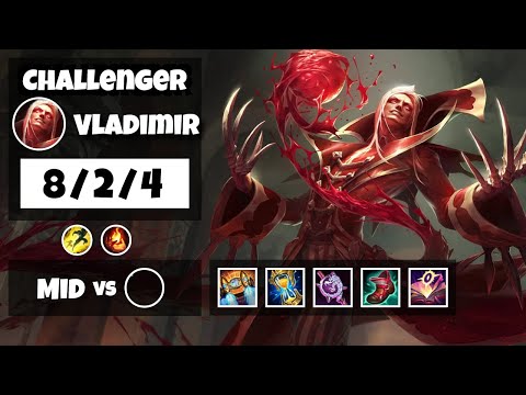 Vladimir vs Twisted Fate EU Challenger MID (8/2/4) - v11.14