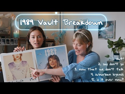 Análise do Vault: 1989 (versão de Taylor)