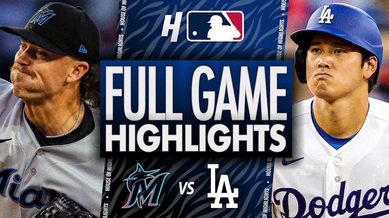 ⚾ [MLB] 마이애미 말린스 vs LA 다저스 하이라이트
