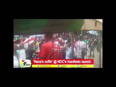 'Nana's coffin' @ NDC's manifesto launch - 17/9/2016