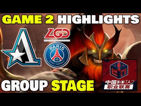 ASTER VS PSG.LGD GAME 2 China Professional League Season 1