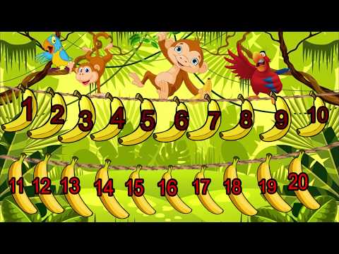 Skaiciuojam nuo 1 - 20 - Mokomes Skaiciuoti Lietuviskai