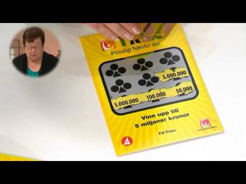 Annika hoppas på storvinst - Nyhetsmorgon (TV4)
