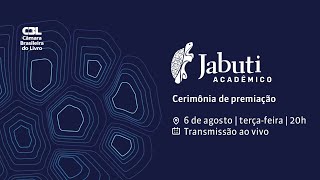 Cerimônia Prêmio Jabuti Acadêmico 2024