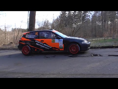 6 Tech-Mol Rally Tarmac Masters 2022 -  Sebastian Butyński / Łukasz  Biernot - Honda Civic