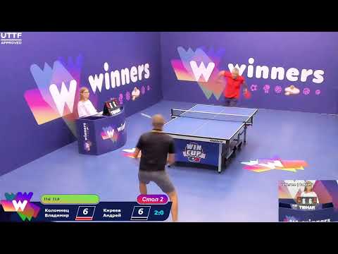 WINners CUP table 2  18.08   Kolomiets Vladimir - Kireev Andrei 17:00