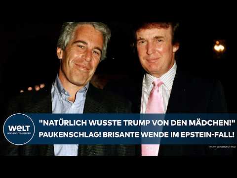DONALD TRUMP: "Natürlich wusste er von den Mädchen!" Paukenschlag! Neue Wende im Epstein-Fall!