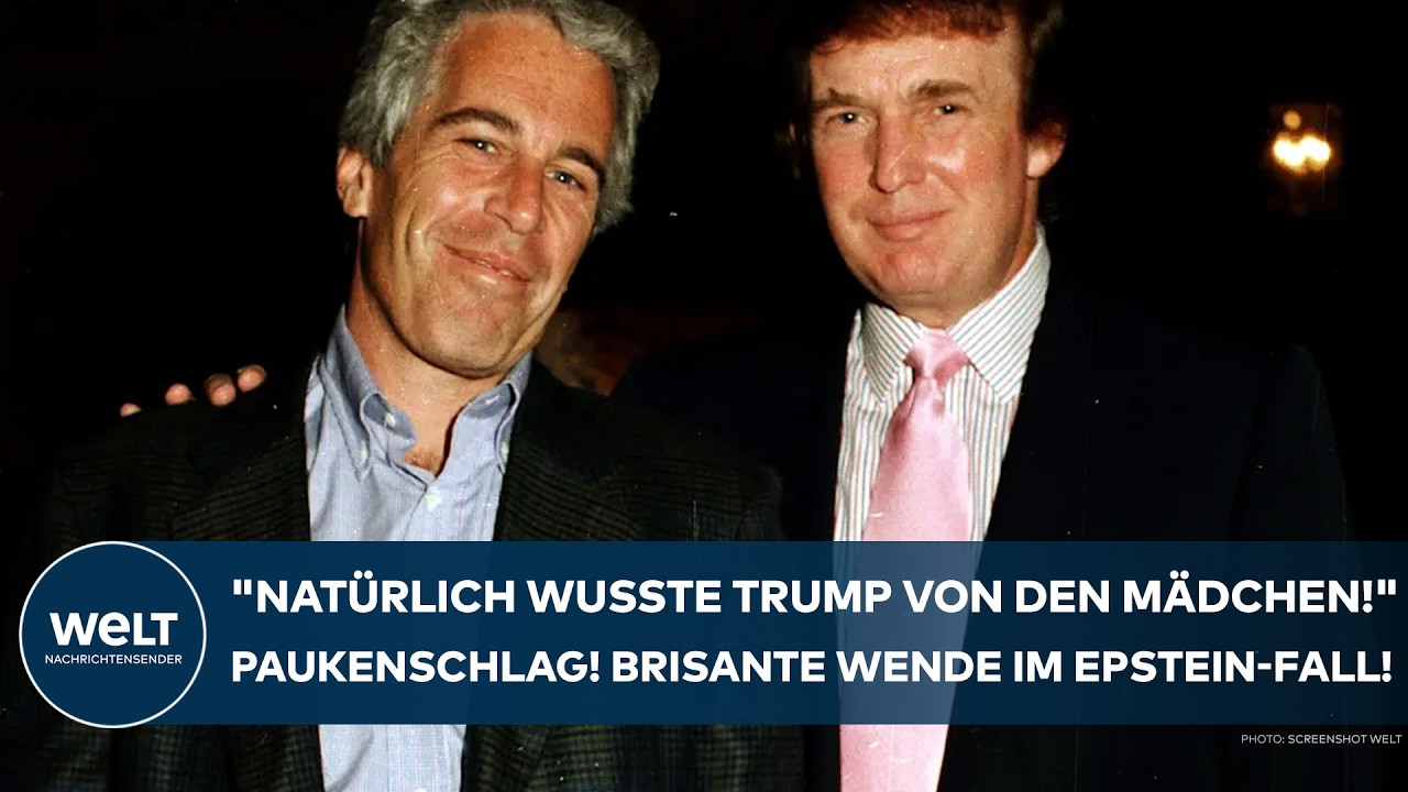 DONALD TRUMP: "Natürlich wusste er von den Mädchen!" Paukenschlag! Neue Wende im Epstein-Fall!