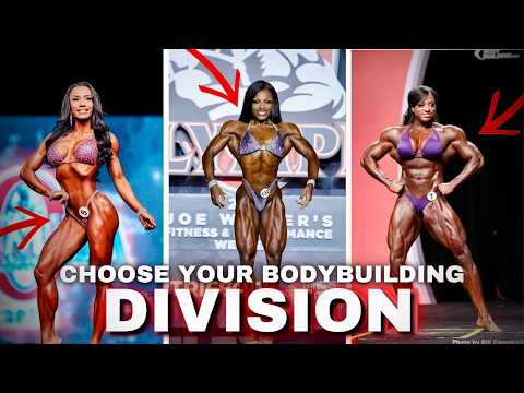 Women’s Bodybuilding Divisions EXPLAINED: Which One Is RIGHT for You?