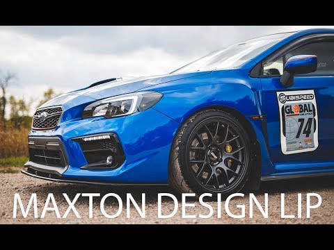 2015 WRX Maxton Design Lip Vlog