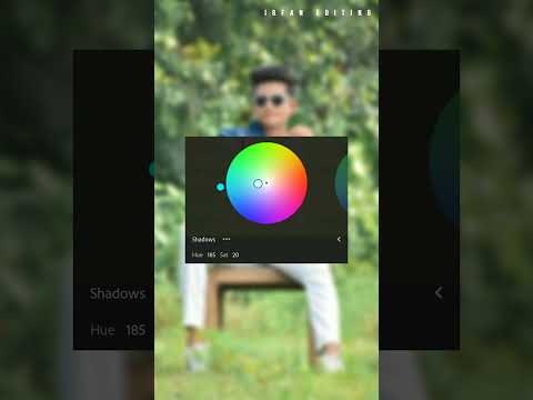 Aqua Blue and Orange Tone Lightroom Photo Editing Tutorial | Preset Download Free #shorts