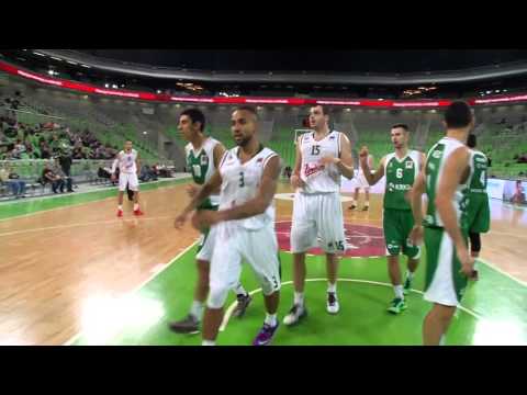 ABA Liga 2015/16 highlights: Union Olimpija - Krka, R05 (11.10.2015)