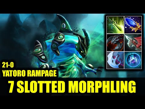 🔥 7 Slotted Rampage Morphling - Yatoro - 21-0 - Dota 2 Pro Game Highlights