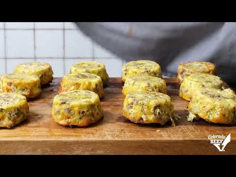 Beef sausage and egg muffin cups